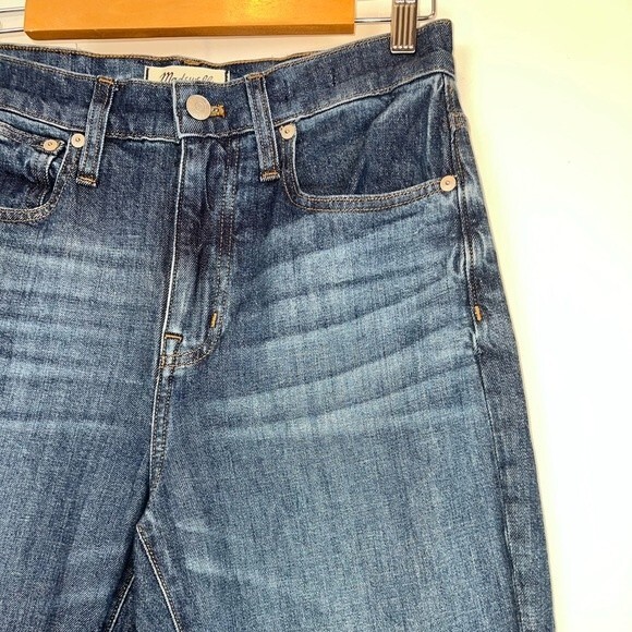 Madewell The High-Rise Slim BoyJean 26 Fray ankle - Picture 4 of 11